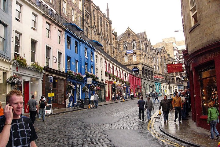 Explore the colorful streets of Edinburgh where history meets magic. Discover hidden gems and stories that bring Harry Potter's world to life all at your own pace.